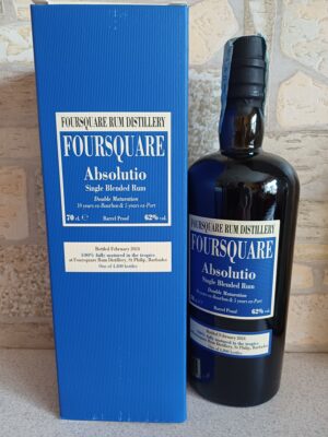 obrázek Velier Foursquare Absolutio Ex-Bourbon & Ex-Port 62% 700ml