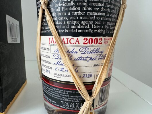 obrázek Plantation Jamaica Single Cask Hampden HJF 18y 2002 0,7l 70,3%