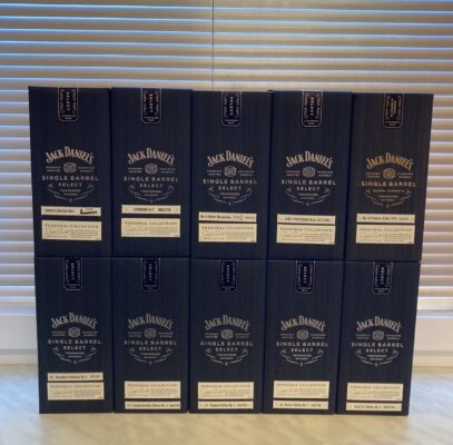 obrázek Jack Daniel’s Single Barrel Select – Celá serie 1 – 10 !!!