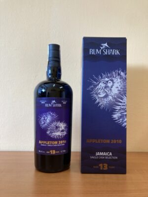 obrázek RUM SHARK APPLETON 2010 – Single Cask – 58,4%