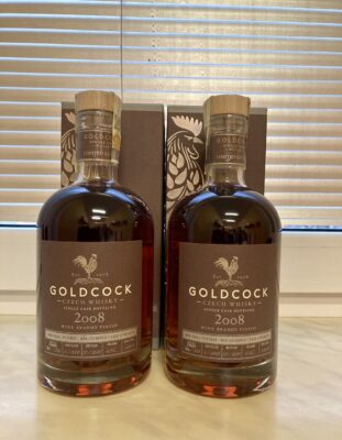 obrázek Gold Cock Whisky – 2008 – Wine Brandy Finish