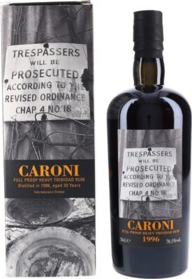 obrázek Velier Caroni 1996 Full Proof Heavy Trinidad 20yo 70.1% 700ml