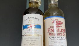 English whisky 7yo single cask + 3yo peated