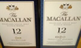 Macallan 12 yo Double Cask a Macallan 12 yo Triple Cask Matured