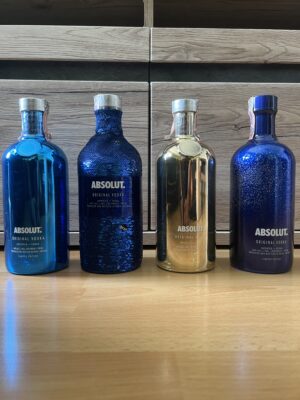 obrázek 37 ks zbierka Absolut Vodka 0,7l