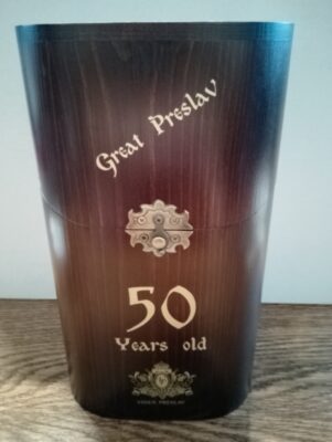 obrázek 50.letá brandy v dřevěném boxu
