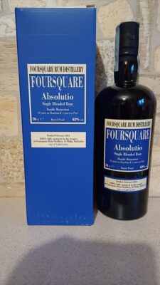 obrázek Velier Foursquare Absolutio Ex-Bourbon & Ex-Port 62% 700ml