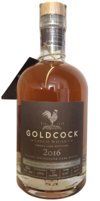 obrázek GOLD COCK 2016 Peated Springbank Cask Finish 62,1% 0,7l