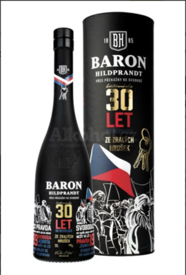 obrázek Baron Hildprandt Hruškovice 0,7l 40% – Limitovaná edice (30 let od revoluce)