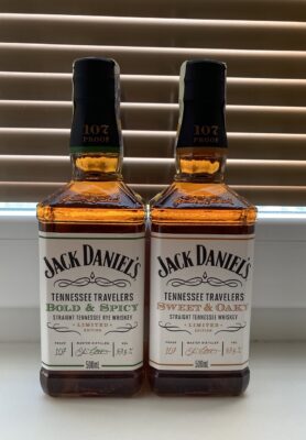 obrázek Jack Daniel’s Sweet & Oaky Bold & SpicyTennessee Travelers Heinemann set