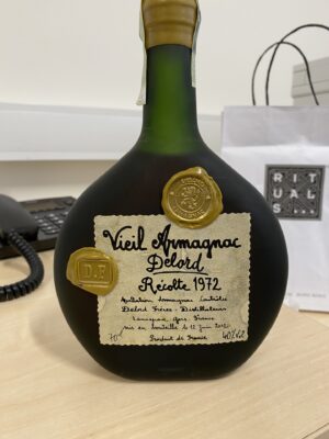 obrázek Vieil Armaganc Delord Recolte 1972