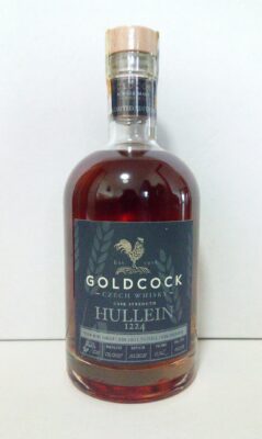 obrázek Gold cock Hullein Plum wine 46% a 60,5%