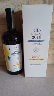 obrázek Velier Hampden Diamond 2010 70th Anniversary 62% 700ml