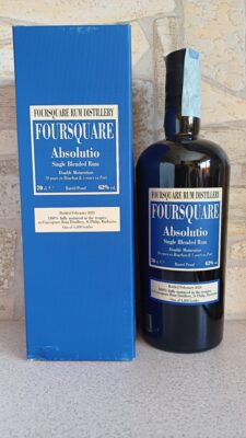 obrázek Velier Foursquare Absolutio Ex-Bourbon & Ex-Port 62% 700ml