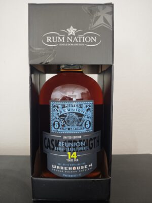obrázek Rum Nation Réunion 14 Y.O. Cask Strength Warehouse #1 Exclusive