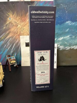 obrázek Svach´s OLD WELL whisky DRUNK CATS ON THE ROAD 48,4% 0.5l