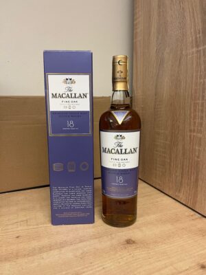 obrázek The Macallan Fine Oak 18y – Single Malt Scotch Whisky, 700ml, 43% vol.