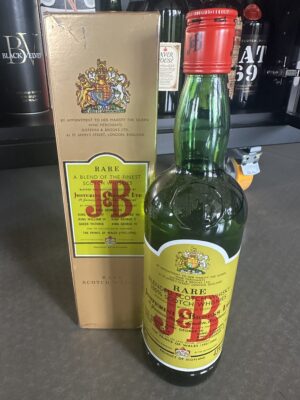 obrázek J&B Rare Scotch Whisky – VINTAGE láhev s původní krabičkou (43%, 0,75 l)