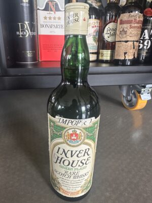 obrázek Inver House Green Plaid Rare Scotch Whisky – vintage láhev (43%, 0,75 l)