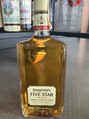obrázek 🟢 Seagram’s Five Star – Canadian Whisky (vintage)