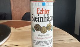 🥃 Na prodej: Vintage německý Steinhäger – Echter Steinhäger v keramické lahvi