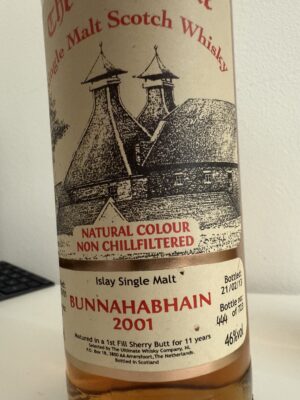 obrázek Bunnahabhain 11yo 46% 2001