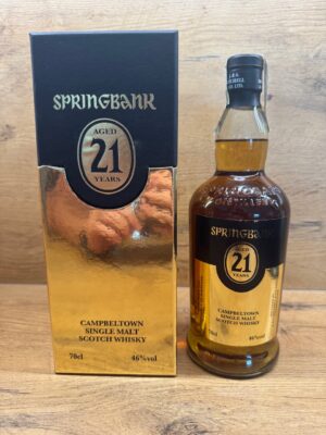 obrázek ZĽAVA Springbank 21y 46% 700ml 2013 Release CZ KOLOK