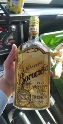 obrázek Najstaršia dochovaná borovička na slovensku 1935-45