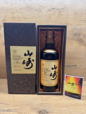 obrázek Suntory Yamazaki 12y PURE MALT, 750ml, 43%, plnenie 90te roky