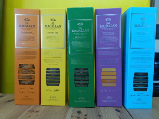 obrázek Macallan Edition No. 2 – No. 6 5×0,7l GB