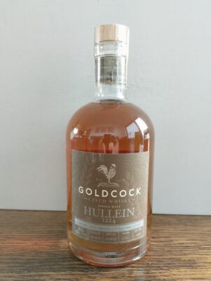 obrázek Gold cock Hullein Plum wine 46% a 60,5%