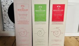 JEN 11000Kč za VŠE!! 3x MACALLAN HARMONY COLLECTION RICH CACAO SMOOTH INTENSE ARABICA TOP STAV 700ml