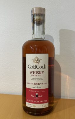 obrázek GOLDCOCK Pinot Noir Finish 2008