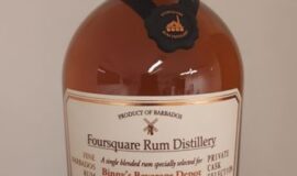FOURSQUARE SINGLE BLENDED RUM AGED 12 YEARS IN EX BOURBON CASKS BINNY’S PRIVATE SELECT