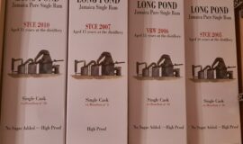 Long Pond – sbírka 4 lahví