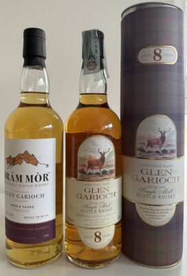 obrázek Glen garioch 8yo OB 40% + Dram mor 55%