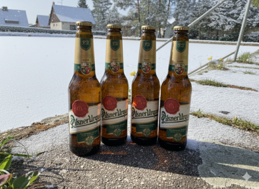 obrázek 🍺 Pilsner Urquell EXPORT – Výjimečná vývozní chuť v hnědém skle