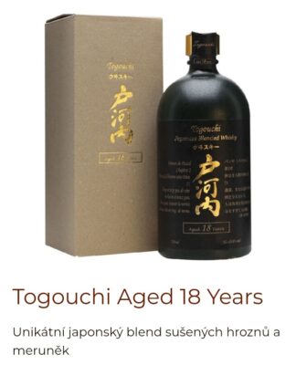 obrázek Togouchi 18 years Japonská whisky