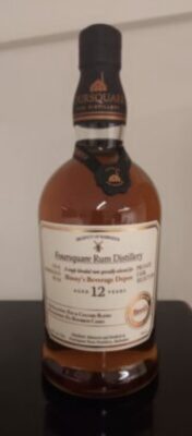 obrázek FOURSQUARE SINGLE BLENDED RUM AGED 12 YEARS IN EX BOURBON CASKS BINNY’S PRIVATE SELECT