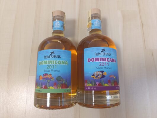 obrázek Rum Shark Dominicana 2011 Single Vintage Barrel 1 + Barrel 5