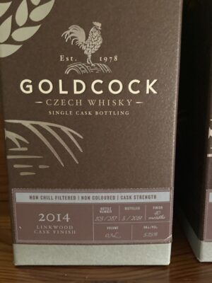 obrázek GOLDCOCK 2014 LINKWOOD CASK FINISH 57,5% 0,7L LIMITOVANÁ EDICE 287 lahví z experimentální série.