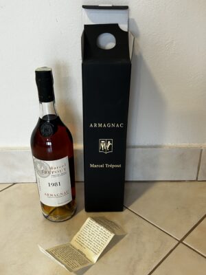 obrázek Armagnac Marcel Trépout, Vintage 1981, 42%, 0,7l