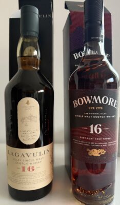 obrázek Bowmore 16 vs Lagavulin 16