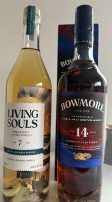 obrázek Bowmore 7 50% vs Bowmore 14