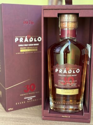 obrázek PRÁDLO Single Malt Czech Whisky 30 let – Velvet Revolution 1989 – limitovaná edice (163/300)
