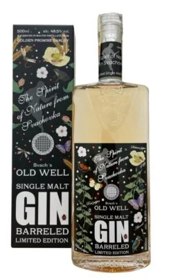 obrázek Svach’s Old Well Single Malt barelled gin 48,5% 0,5l