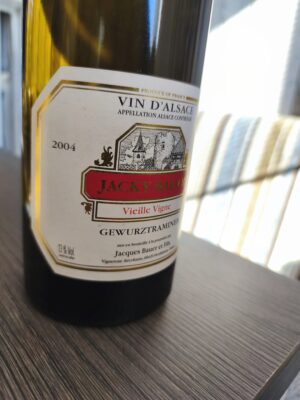 obrázek Archivní alsaské víno Gewurztraminer 2004 – Jacky Bauer (Vieille Vigne)