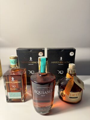 obrázek Set 5 rumů: 3x Santos Dumont XO + Equiano + Pyrat