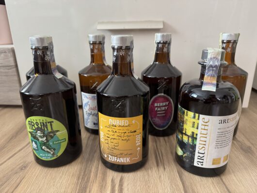 obrázek 7x limitovaný Absinth / mix ŽUFÁNEK