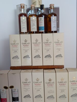 obrázek GoldCock whisky sada 17 ks